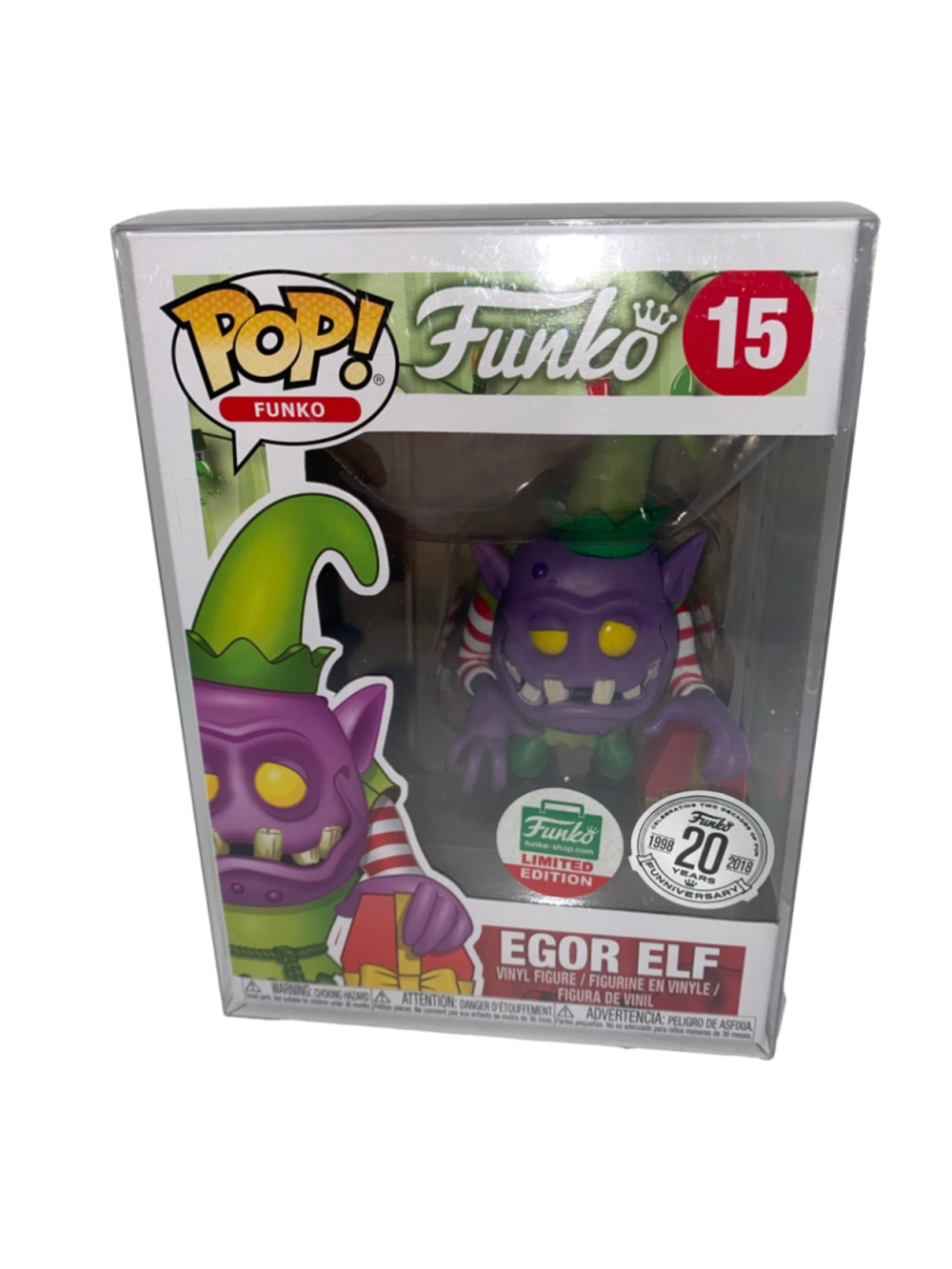 Funko Pop! Egor Elf Vinyl Figure 15 Limited Edition 20th Anniversary